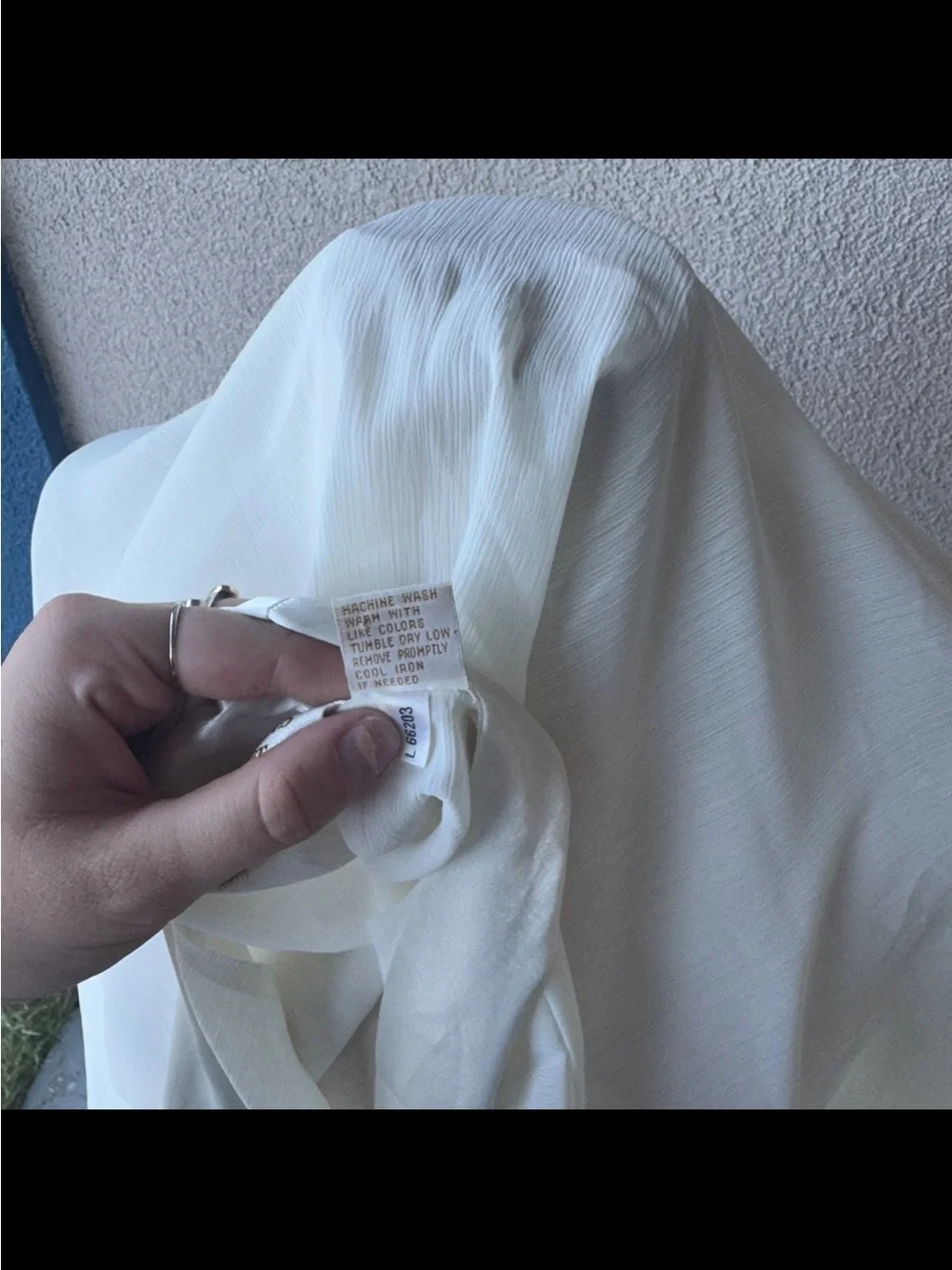 Vintage Gold Label Victoria’s Secret White Sheer Robe